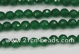 CCN1972 15 inches 8mm faceted round candy jade beads wholesale