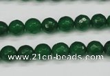 CCN1973 15 inches 10mm faceted round candy jade beads wholesale