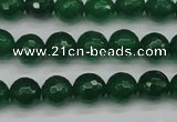 CCN1974 15 inches 12mm faceted round candy jade beads wholesale