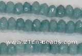 CCN2000 15 inches 3*5mm faceted rondelle candy jade beads wholesale