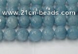 CCN2015 15 inches 4mm faceted round candy jade beads wholesale