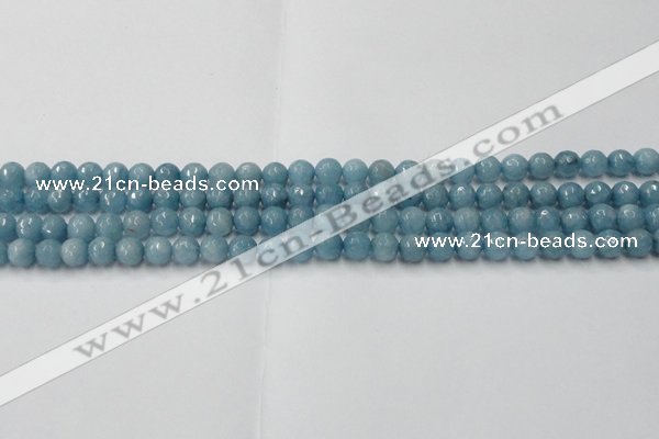 CCN2015 15 inches 4mm faceted round candy jade beads wholesale