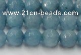 CCN2019 15 inches 12mm faceted round candy jade beads wholesale