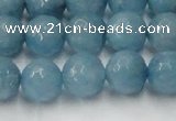 CCN2020 15 inches 14mm faceted round candy jade beads wholesale