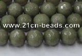 CCN2024 15 inches 8mm faceted round candy jade beads wholesale