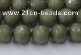 CCN2025 15 inches 10mm faceted round candy jade beads wholesale