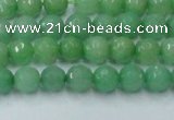 CCN2029 15 inches 4mm faceted round candy jade beads wholesale