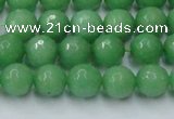 CCN2031 15 inches 8mm faceted round candy jade beads wholesale