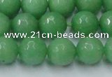 CCN2034 15 inches 14mm faceted round candy jade beads wholesale