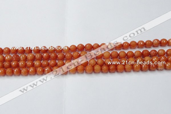 CCN2050 15 inches 4mm faceted round candy jade beads wholesale