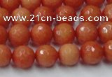 CCN2052 15 inches 8mm faceted round candy jade beads wholesale