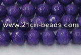 CCN2059 15 inches 8mm faceted round candy jade beads wholesale