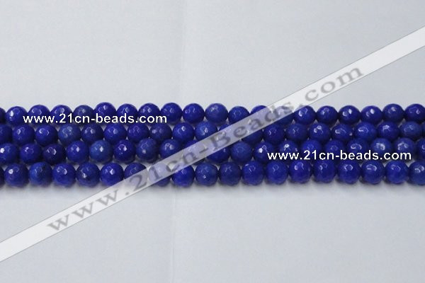 CCN2067 15 inches 10mm faceted round candy jade beads wholesale