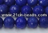 CCN2069 15 inches 14mm faceted round candy jade beads wholesale