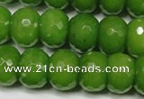 CCN2111 15.5 inches 12*16mm faceted rondelle candy jade beads