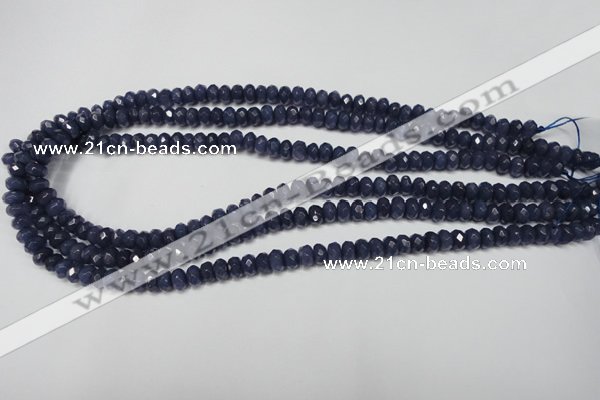 CCN2112 15.5 inches 4*6mm faceted rondelle candy jade beads