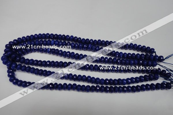 CCN2118 15.5 inches 4*6mm faceted rondelle candy jade beads