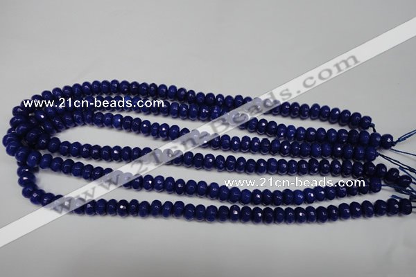 CCN2119 15.5 inches 5*8mm faceted rondelle candy jade beads