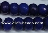 CCN2123 15.5 inches 12*16mm faceted rondelle candy jade beads