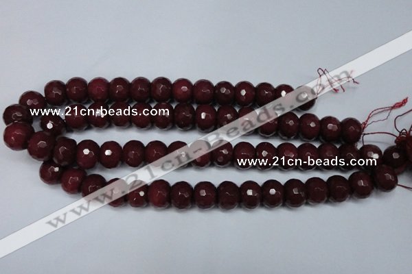 CCN2137 15.5 inches 12*16mm faceted rondelle candy jade beads