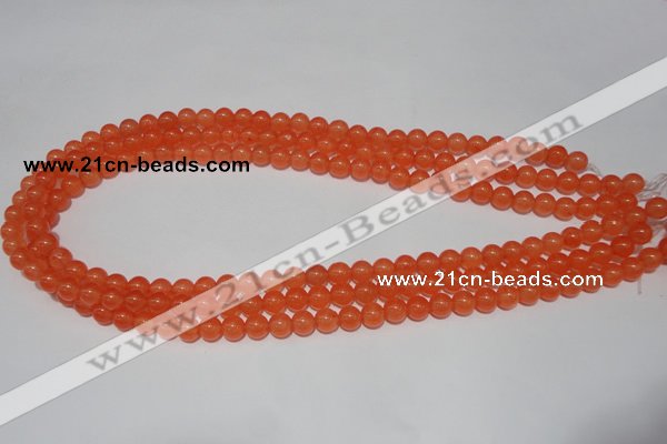 CCN22 15.5 inches 6mm round candy jade beads wholesale