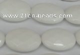 CCN2220 15.5 inches 18*25mm faceted oval candy jade beads