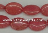 CCN2222 15.5 inches 13*18mm oval candy jade beads wholesale