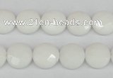 CCN2230 15.5 inches 12mm faceted coin candy jade beads wholesale