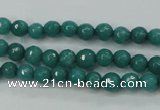 CCN2278 15.5 inches 4mm faceted round candy jade beads wholesale