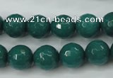 CCN2282 15.5 inches 12mm faceted round candy jade beads wholesale