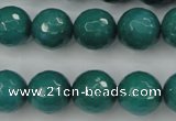 CCN2283 15.5 inches 14mm faceted round candy jade beads wholesale