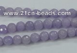 CCN2287 15.5 inches 6mm faceted round candy jade beads wholesale