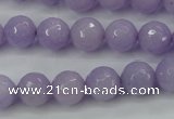 CCN2289 15.5 inches 10mm faceted round candy jade beads wholesale