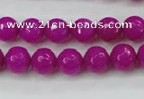 CCN2296 15.5 inches 10mm faceted round candy jade beads wholesale