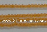 CCN2312 15.5 inches 2mm round candy jade beads wholesale