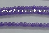 CCN2314 15.5 inches 2mm round candy jade beads wholesale