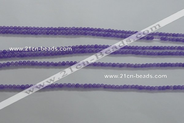 CCN2314 15.5 inches 2mm round candy jade beads wholesale