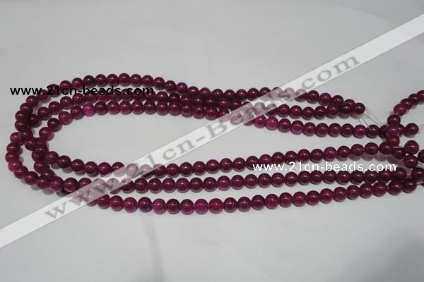 CCN24 15.5 inches 6mm round candy jade beads wholesale