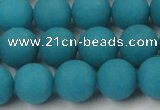 CCN2452 15.5 inches 8mm round matte candy jade beads wholesale