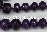 CCN2649 15.5 inches 5*8mm - 12*16mm faceted rondelle candy jade beads