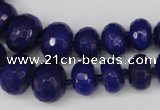 CCN2650 15.5 inches 5*8mm - 12*16mm faceted rondelle candy jade beads