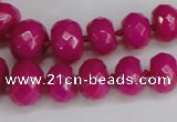 CCN2753 15.5 inches 5*8mm - 12*16mm faceted rondelle candy jade beads