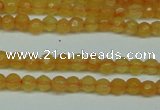 CCN2800 15.5 inches 2mm tiny faceted round candy jade beads