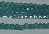 CCN2802 15.5 inches 2mm tiny faceted round candy jade beads