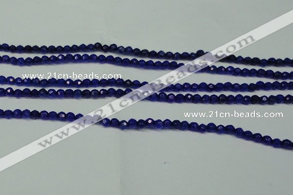 CCN2803 15.5 inches 2mm tiny faceted round candy jade beads