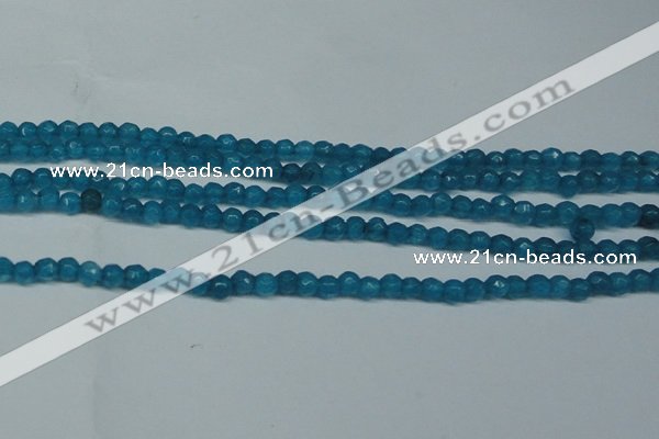 CCN2815 15.5 inches 3mm tiny faceted round candy jade beads