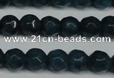 CCN2837 15.5 inches 5mm faceted round candy jade beads