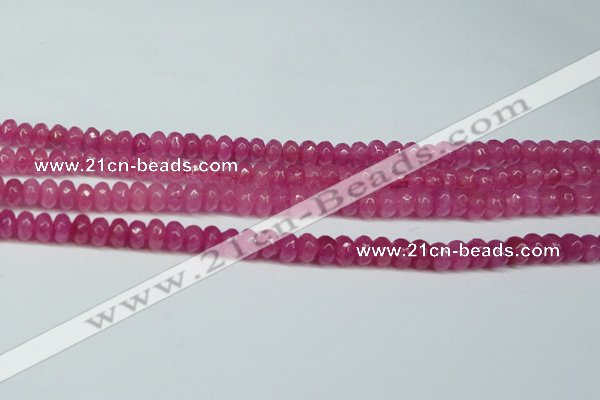 CCN2840 15.5 inches 2*4mm rondelle candy jade beads wholesale