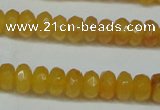 CCN2852 15.5 inches 2*4mm faceted rondelle candy jade beads