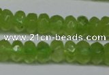 CCN2853 15.5 inches 2*4mm faceted rondelle candy jade beads